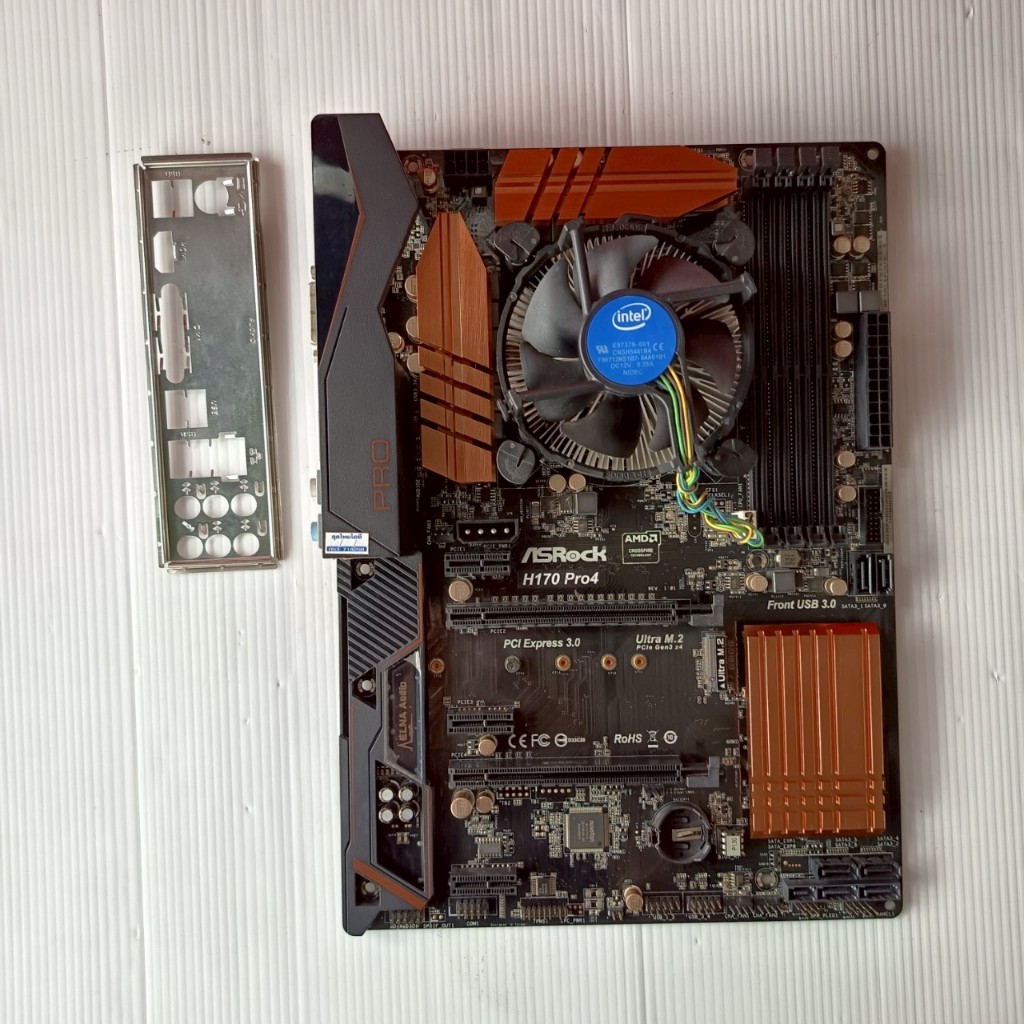 CPU + M/B Core i5-6500 3.20GHz + Asrock H170 Pro4 ประกัน 2 เดือน