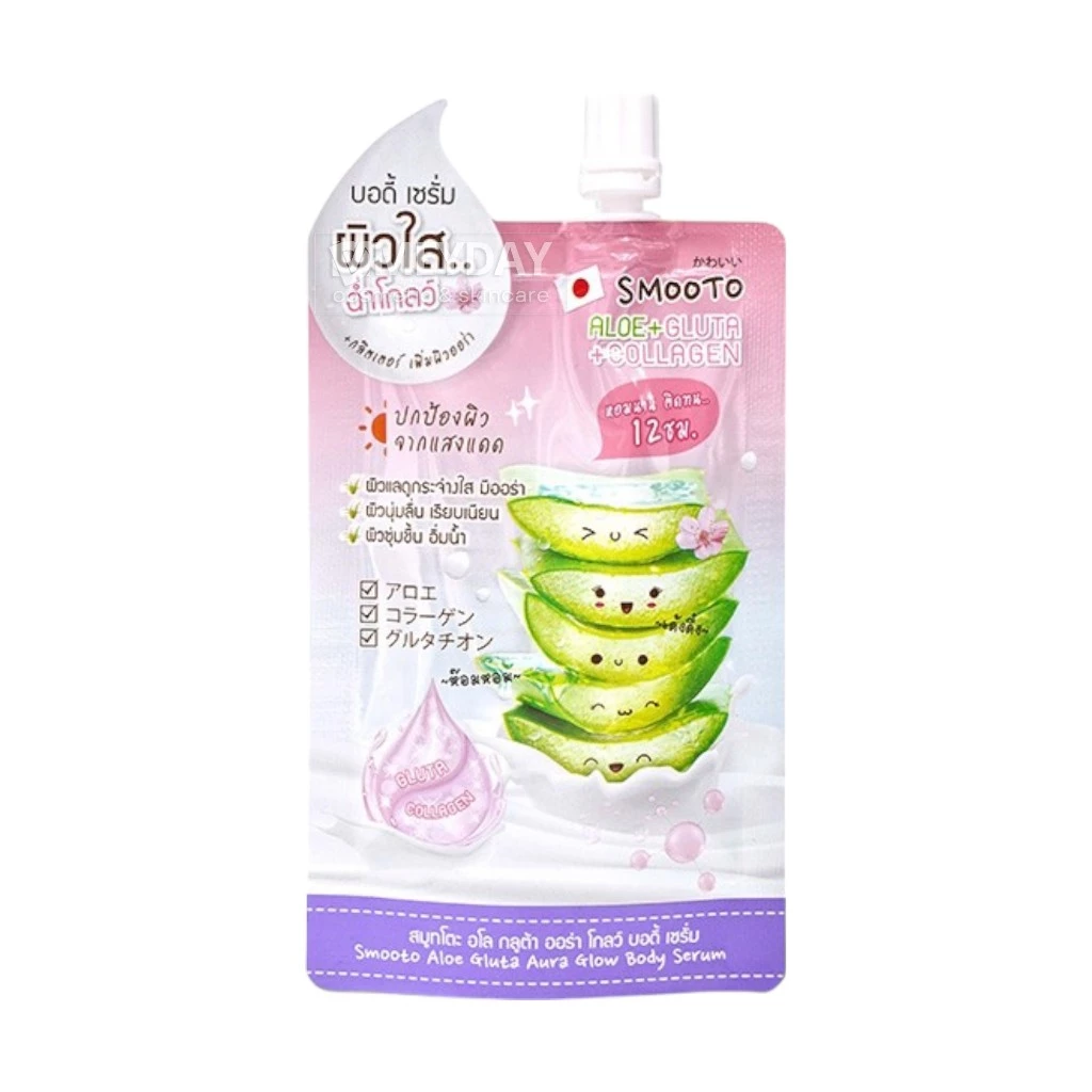 Smooto สมูทโตะ เจลคอลลาเจน Peachy Ice White Collagen 40g-50g - สกินแคร์ thumbnail 3