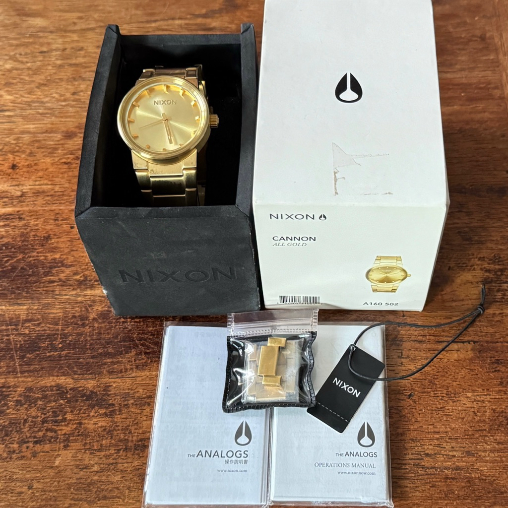 NIXON : THE CANNON ALL GOLD