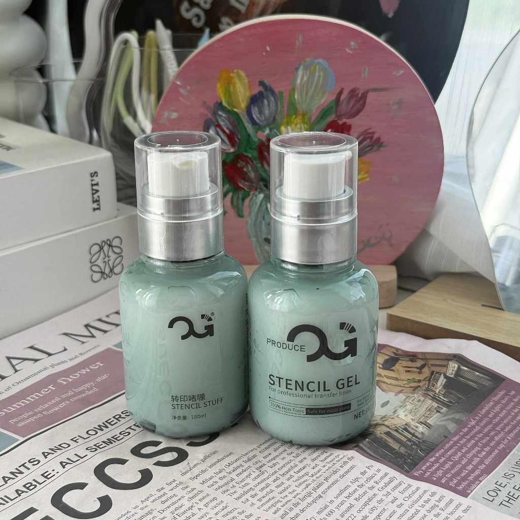น้ำยาลอกลายสักของ OG Stencil Gel ขนาด 100 ml.