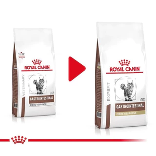 Royal Canin Vet Cat 400g FIBRE RESPONSE โรคทางเดินอาหาร