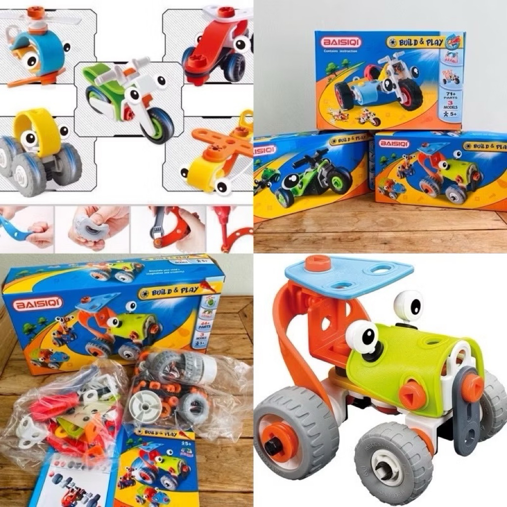 🔥เคลียร์สต้อค🔥 🔧🛻 ตัวต่อ ของเล่น ของเล่นต่อรถ (รุ่นเด็กเล็ก 5+) ชิ้นส่วนใหญ่ ฝึกประกอบง่าย ของเล่นเสริมพัฒนาการ