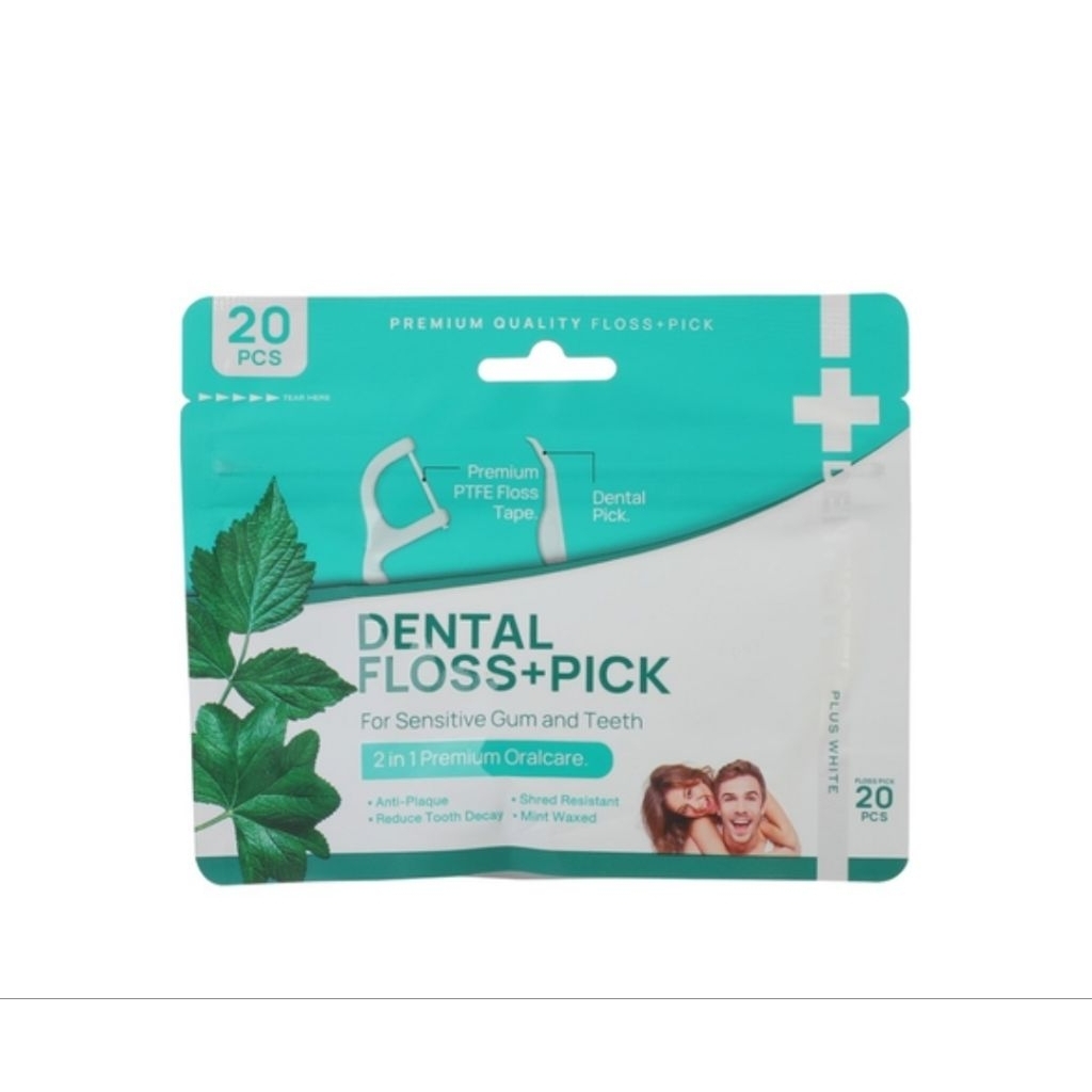 DENTISTE' Dental Floss Pick 20 ชิ้น/ซอง