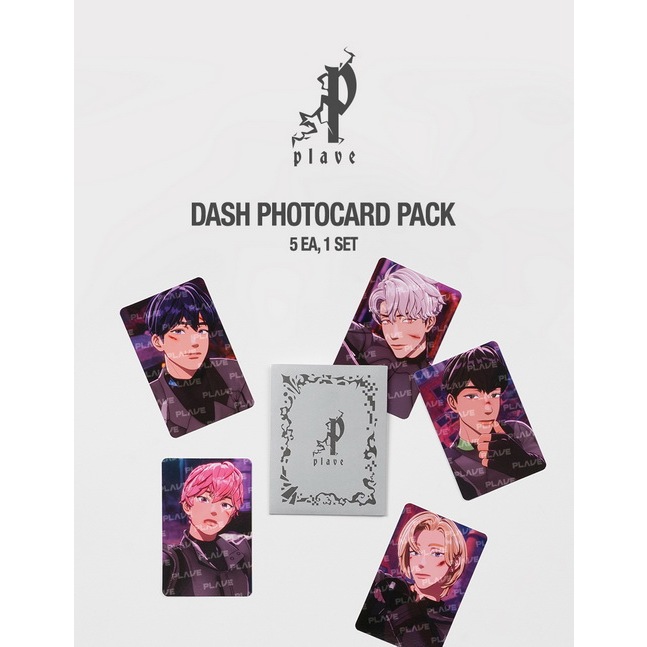 Plave DASH PHOTOCARD PACK 'พร้อมส่ง' เพ้บโฟโต้การ์ด