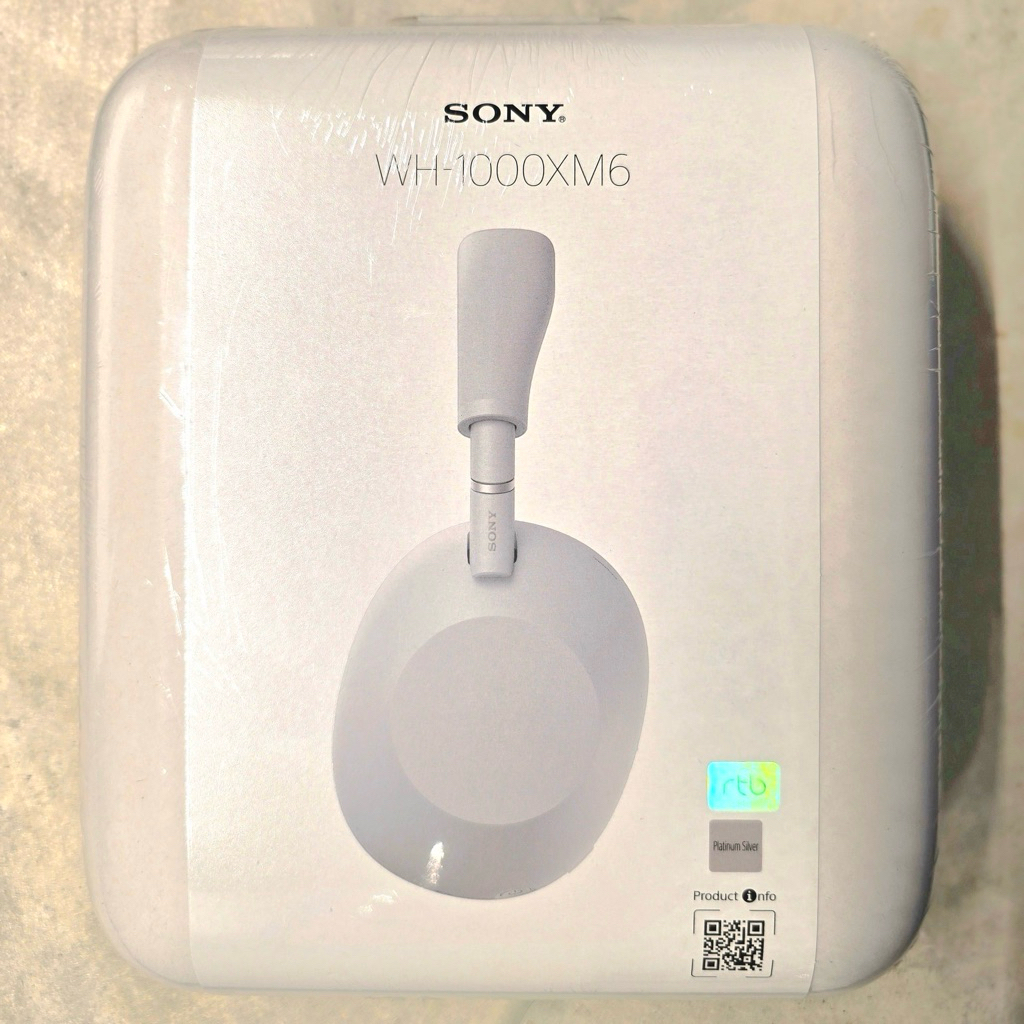 หูฟัง Sony WH-1000XM6 หูฟังตัดเสียงรบกวนไร้สาย ของใหม่ไม่แกะกล่อง ได้รับลำโพงฟรี (ประกันศูนย์ไทย Son