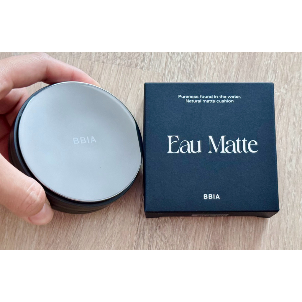 [พร้อมส่ง]ส่งต่อ Bbia Eau Matte Cushion ฟินิชแมทสวย เล่นแสง คุชชั่นแนบผิว ปกปิดติดทน สี 21N ผิวขาวเห