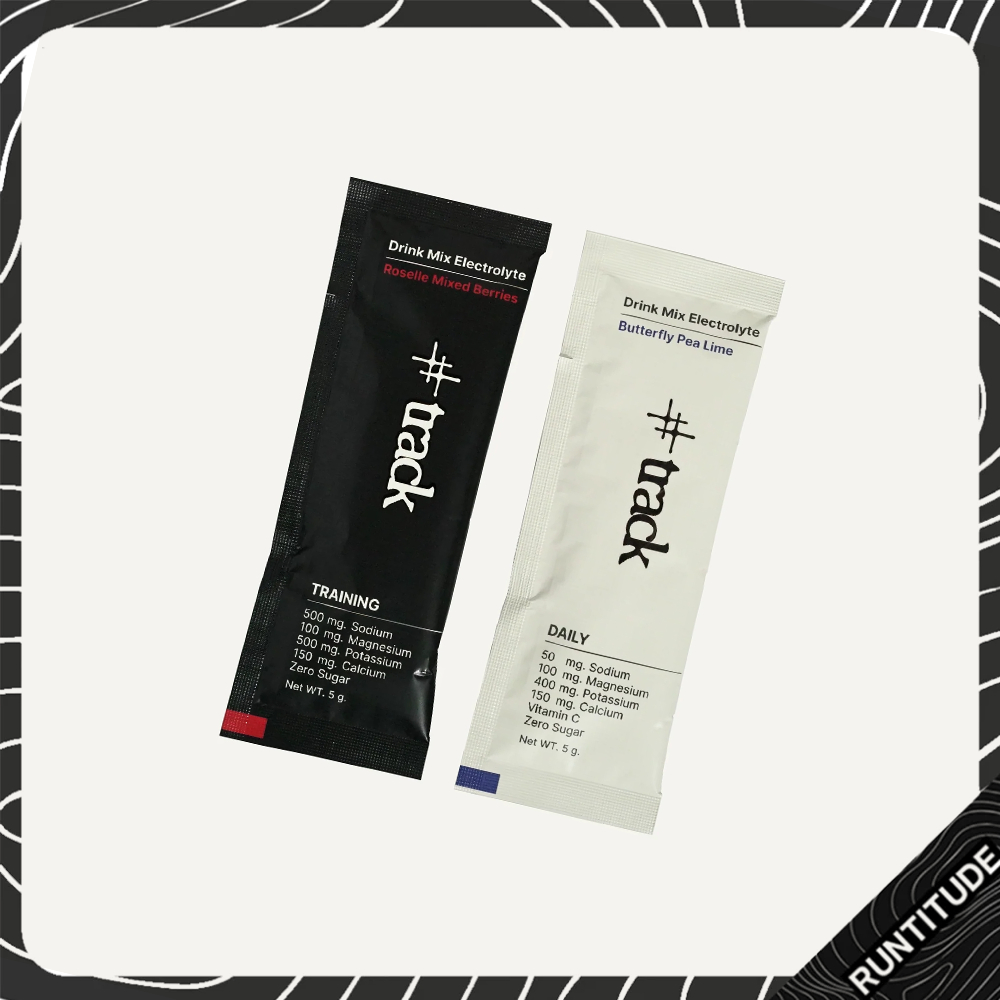 TRACK เครื่องดื่มเกลือแร่ [ 1 ซอง ] Electrolyte Drink Mix มีสองรสชาติ