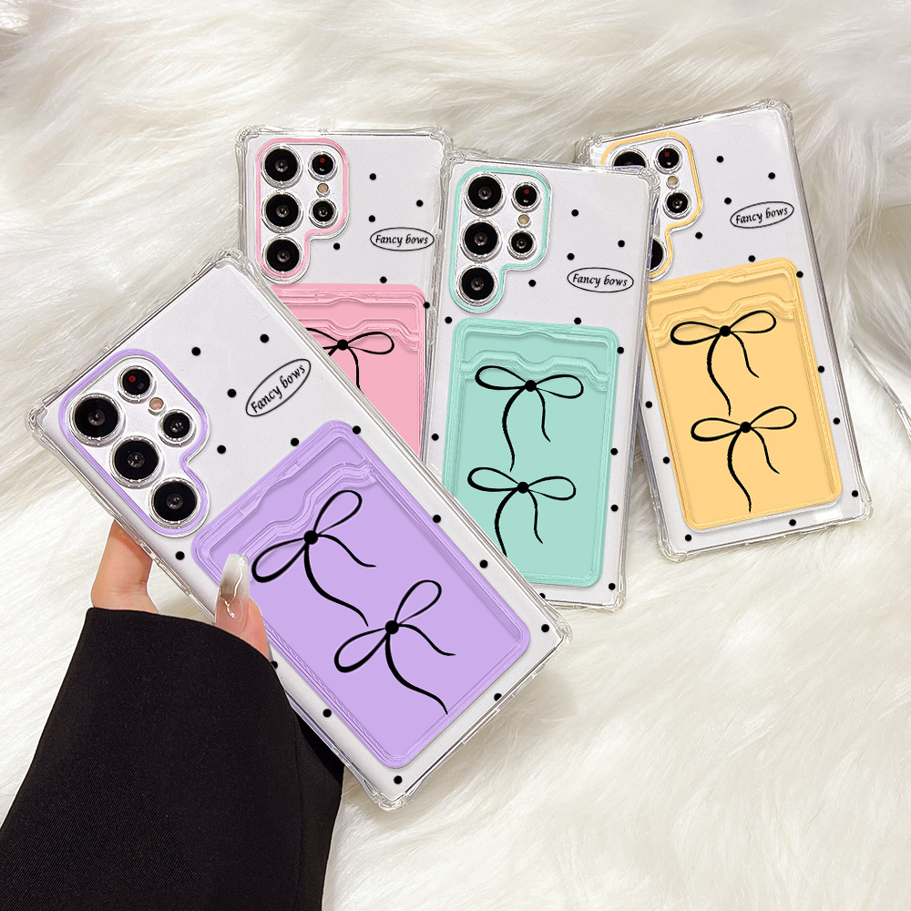 COD เคสใส่บัตร for Samsung A07 A17 A37 A57 A56 5G A55 A06 A16 A54 A05 A05S A26 5G A36 A15 A35 A12 A34 A14 S24 A52 A25