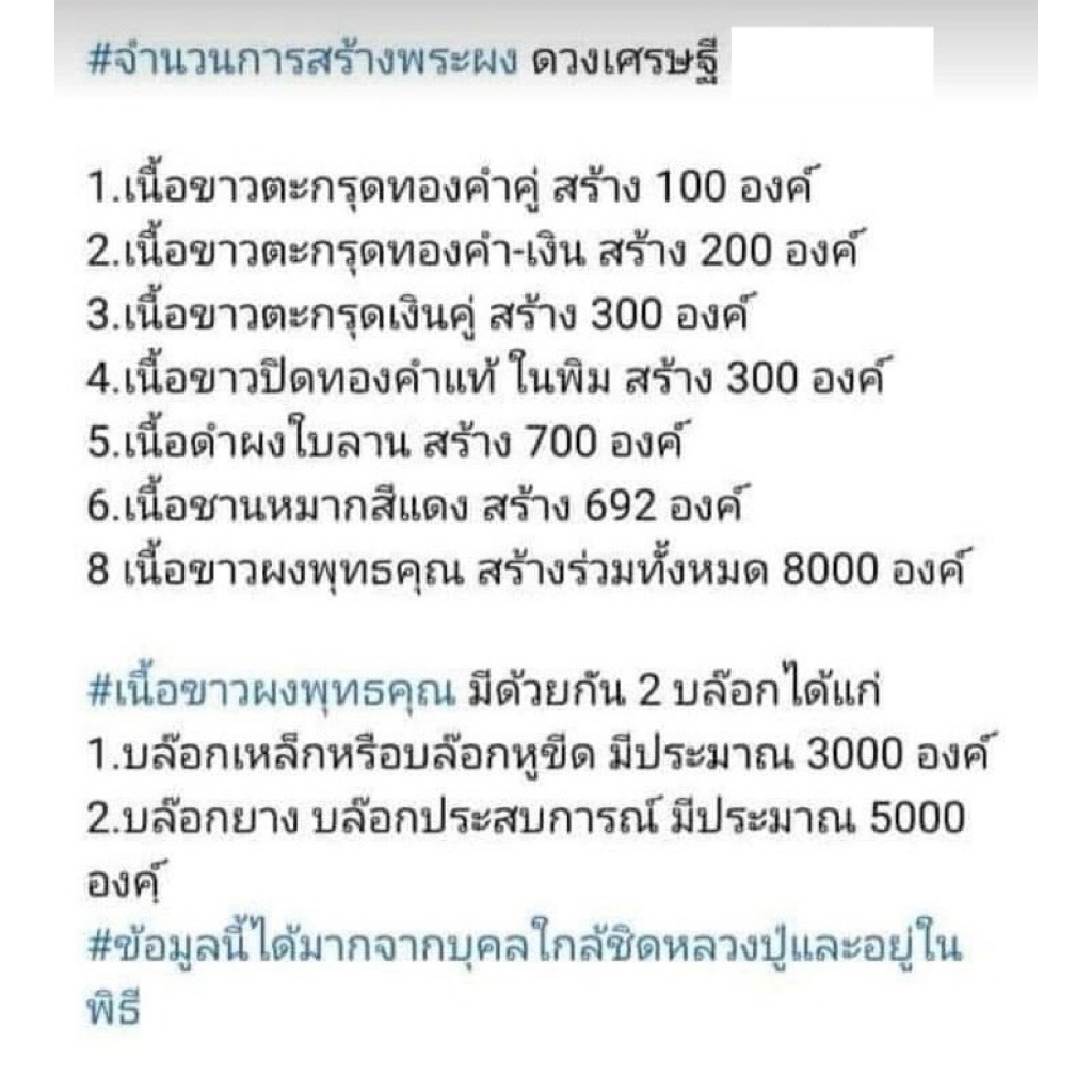 (รับประกันพระแท้ )ดวงเศรษฐี รุ่น 1 หลวงปู่มหาศิลา สิริจันโท เนื้อผงขาวพุทธคุณ ราคา ถูกที่สุด ดีลบีเคเค แกลเลอรีภาพที่ 6