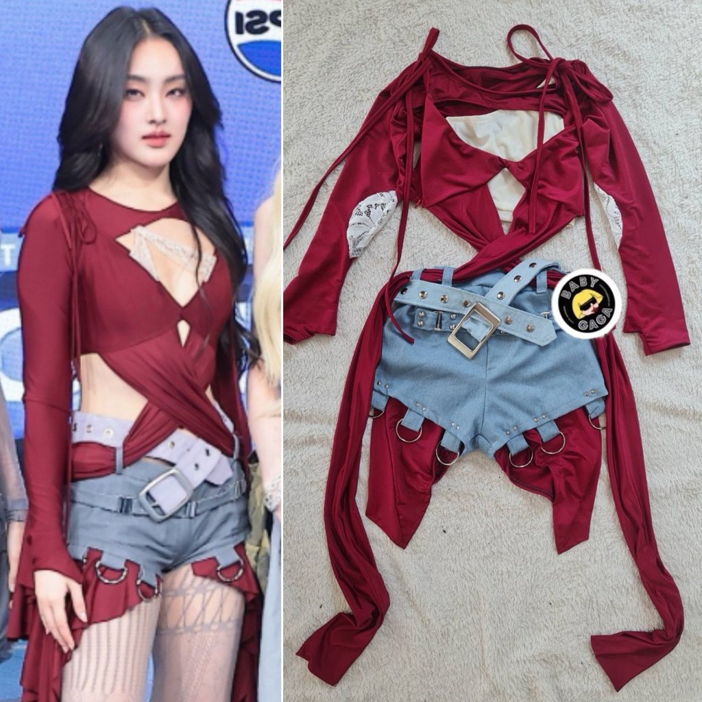 BABYGAGA 🤫❤️ 4Eve Keep A Secret ชุด4Eve ✂️ รับตัดชุด ชุดเต้น ชุดโคฟ ชุดโคฟเวอร์ TPop T-Pop ชุดTpop ช