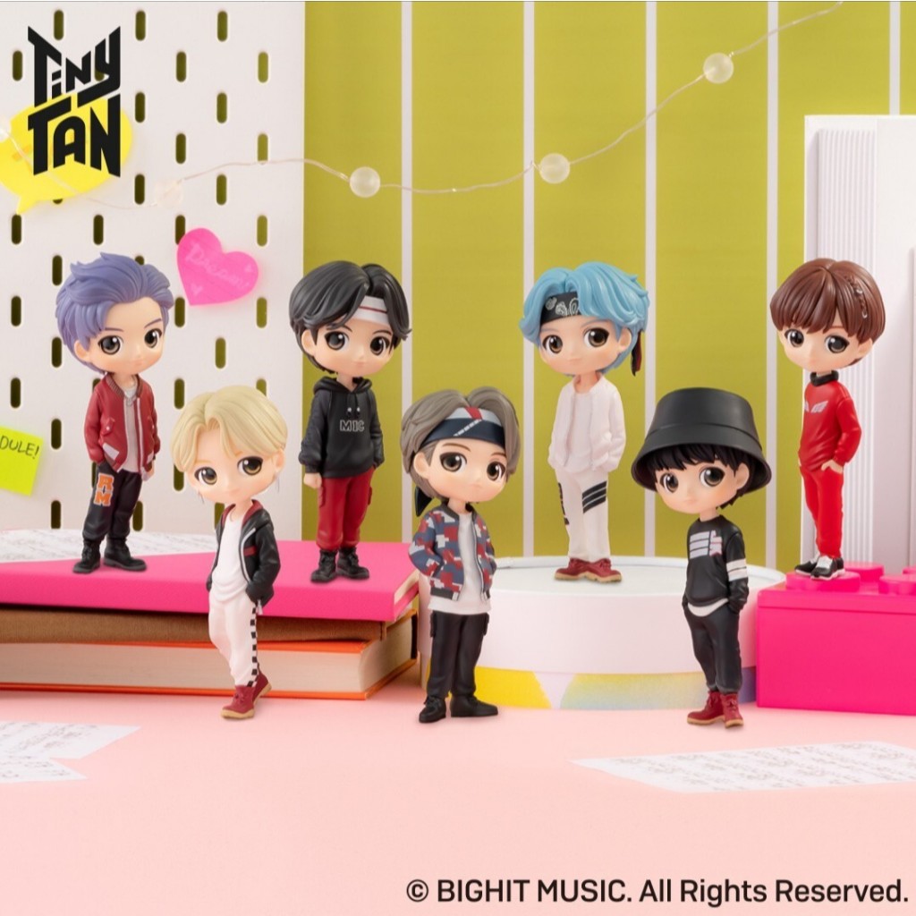 [พร้อมส่ง] Qposket TinyTan Mic Drop - BTS Figure Q Posket แท้ 💯
