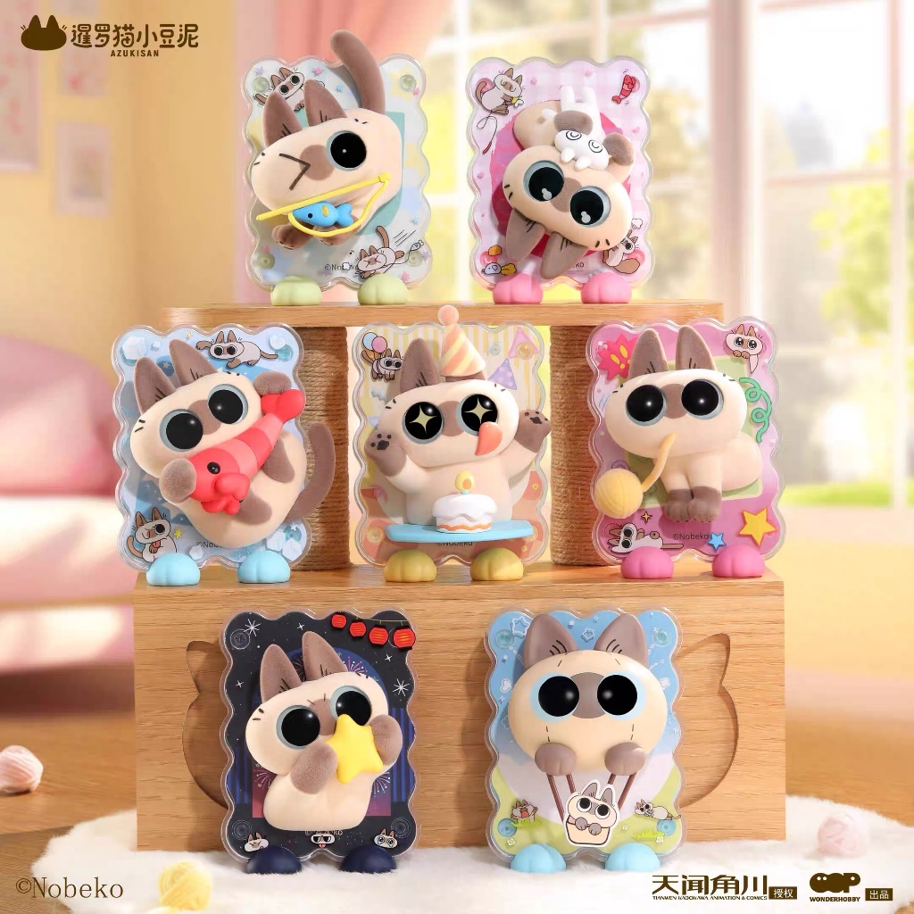 [Pre-Order] Azukisan Cat Magnet series ลิขสิทธิ์แท้ 🐈💖 Azuki Cat ของสะสม แมว วิเชียรมาศ ทาสแมว