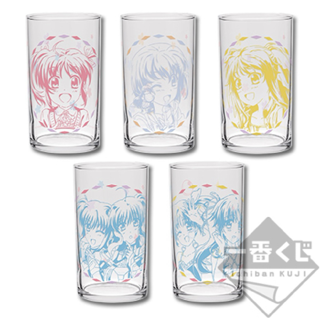 แก้ว ยางามิ ฮายาเตะ -สาวน้อยจอมเวท นาโนฮะ[Magical Girl Lyrical Nanoha Reflection E Prize Glass - Hay