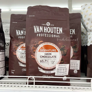 ช็อกโกแลต Van Houten 65.7% ช็อกฯแวน มาแทน Van 70.4% แวนฮูเต็น Van Houten Dark Chococolate Couverture
