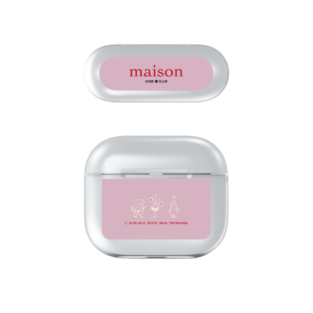 CaseClub Airpods Case เคสแอร์พอต ลาย maison KEEPS The Chemistry เคสแอร์พอร์ต maison KEEPS ราคา ถูกที่สุด ดีลบีเคเค แกลเลอรีภาพที่ 4