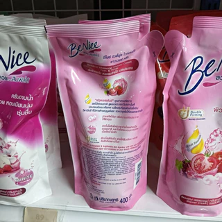 บีไนซ์ ครีมอาบน้ำ สูตรบิวติฟูล ไบรท์เทนนิ่ง ชนิดเติม 400 มล.