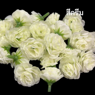 ดอกมะลิซ้อน 3.5cm.ดอกมะลิปลอมคุณภาพดี
