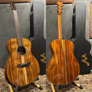 กีต้าร์โปร่ง Most M-ak all solid koa ไม้koaแท้ทั้งตัว โมส มิวสิค