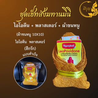 สังฆทานชุดเล็กถวายพระ เซตเล็ก พร้อมส่ง (ไฟฉายคละสี) *ออกใบกำกับได้*