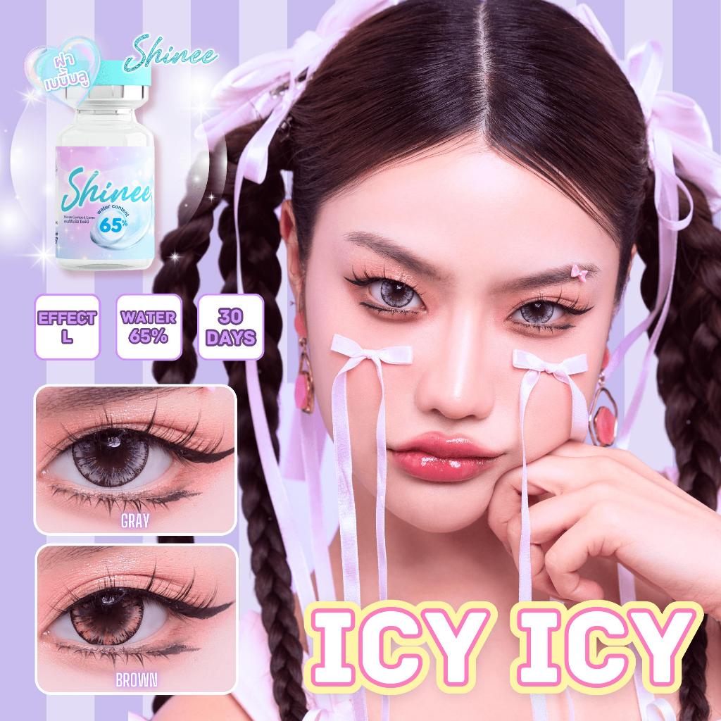 Shineelens Icy icy คอนแทคเลนส์