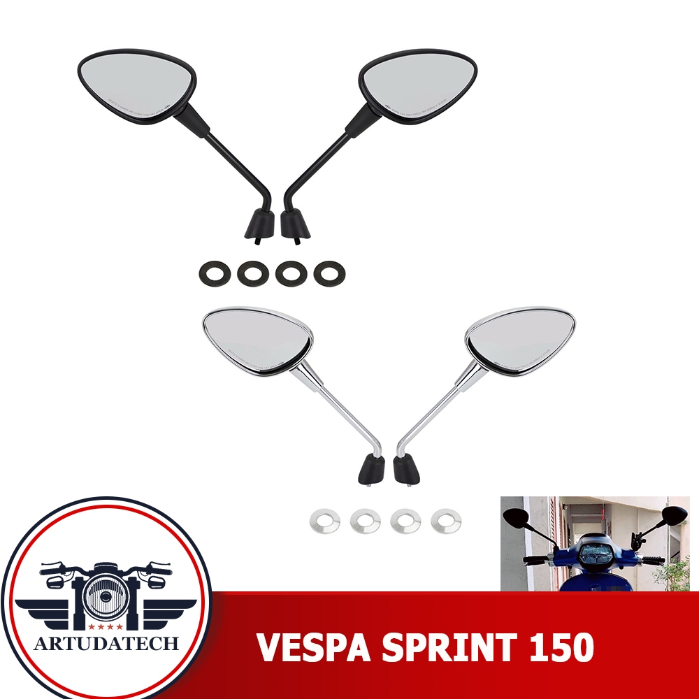 กระจก Vespa Sprint 150 125 50 Primavera 50 150 2014+ CM262001 กระจกมอไซ กระจกมองข้างมอเตอร์ไซค์