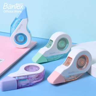 Bantex เทปลบคำผิด อุปกรณ์ลบคำผิด แบบพกพา ขนาดเล็ก กระทัดรัด อุปกรณ์การเรียนและสํานักงาน Correction Tape