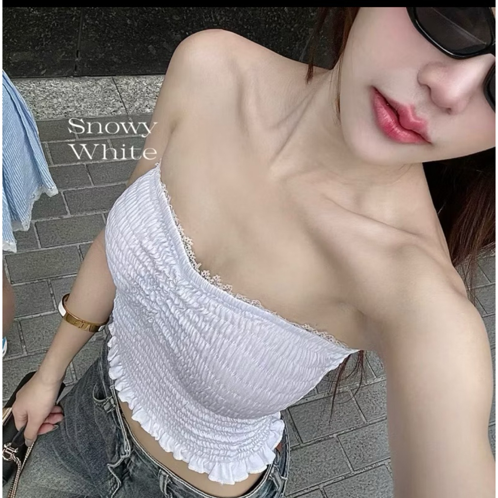 ส่งต่อ Snowy top Sunfap 🎀