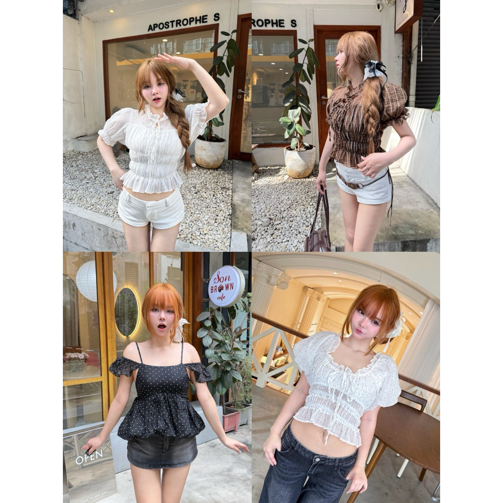 Polkadot เสื้อลายจุด Nusa Style