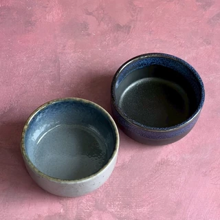 ถ้วยใส่น้ำจิ้ม ถ้วยใส่ซอส Sauce Bowl ถ้วยแบ่ง ถ้วยเซรามิค ขนาด 3.75 นิ้ว - AT1CERAMIC
