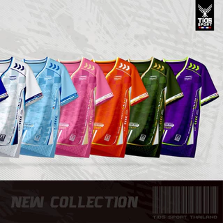 เสื้อกีฬาแบรนด์ TIDS SPORT รุ่น TP04 คอตัวY