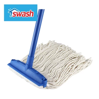 SWASH 10" T-Shape Cotton Mop ม็อบหนีบ 10 นิ้ว ไม้ม็อบ ไม้ถูพื้น