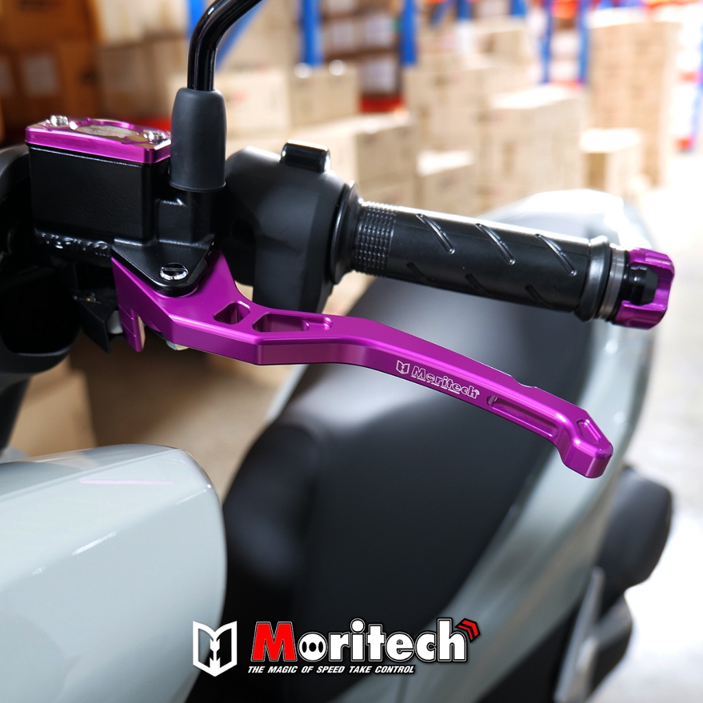 มือเบรคแต่ง ก้านเบรค CNC Moritech PCX-160 ABS ปี 2025 / CLICK-160 ABS / ADV150-160 ABS