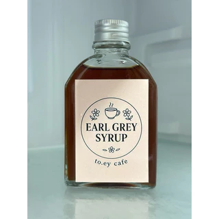 Earl grey syrup home made🍵🧊🧉 by to-ey