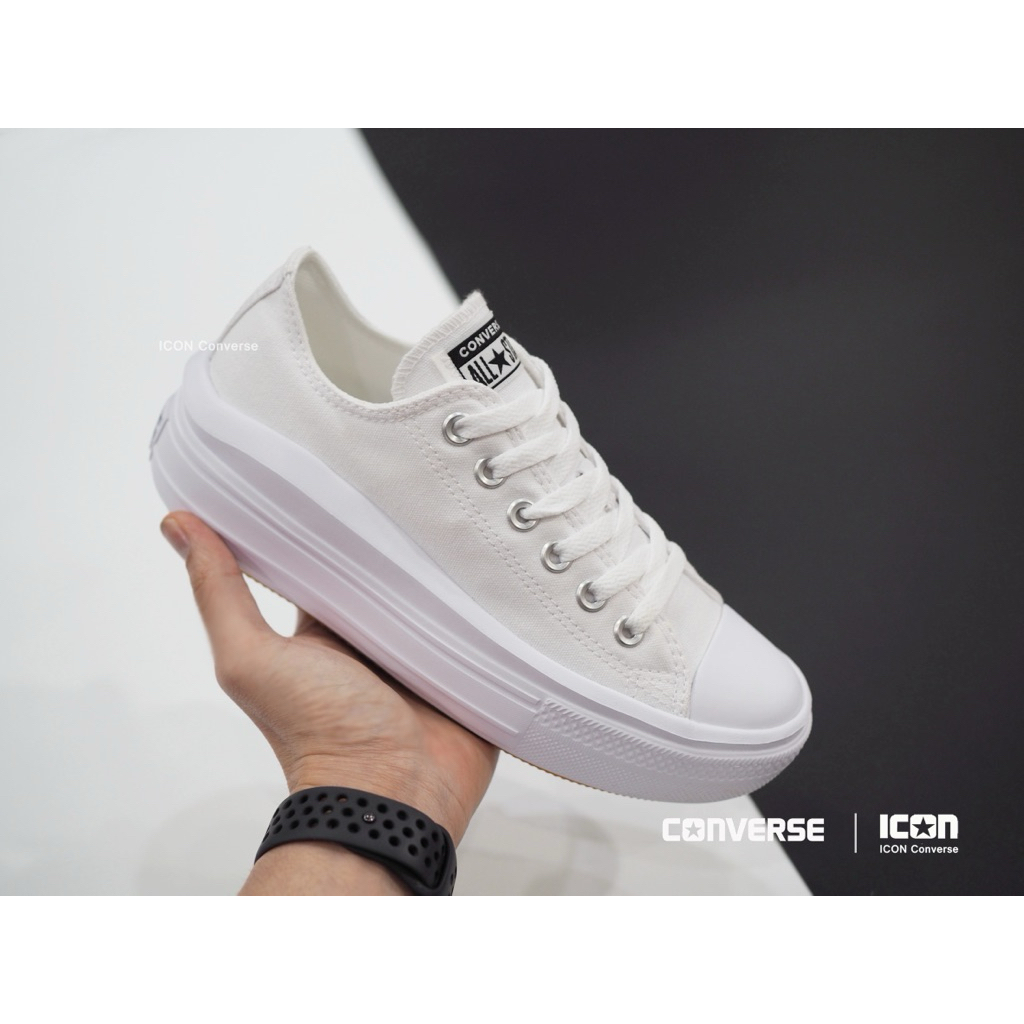 Converse All Star Move ox - White l สินค้าแท้ พร้อมถุง Shop l ICON converse