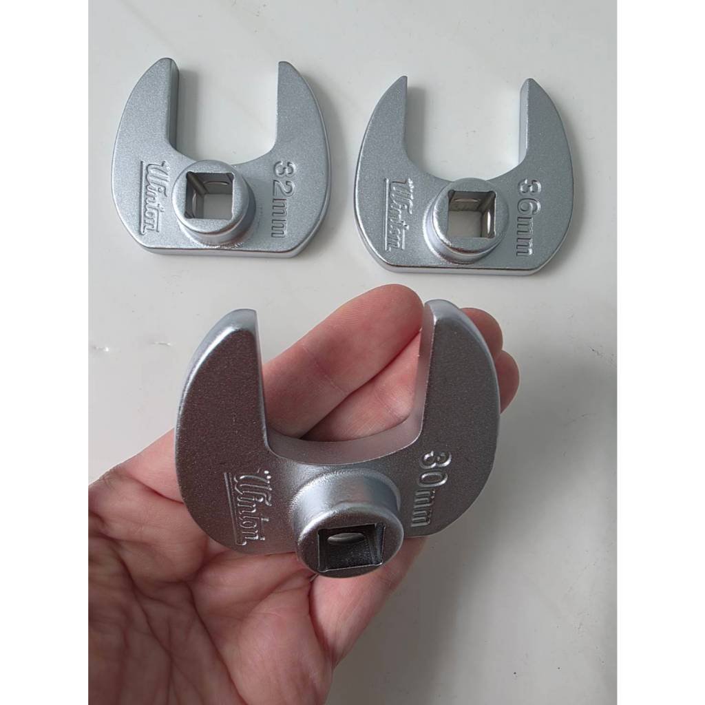 Winton ประแจถอดลูกหมาก ประแจขันลูกหมากถอดลูกหมากหัวปากตาย (มี 3ขนาดให้เลือก 30มิล/32มิล/36มิล) เลือกขนาดตอนกดสั่งซื้อ