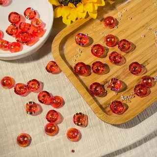 แมงกะพรุนน้อย สำหรับทำพวงกุญแจ ขนาด 15 มิล 10 ชิ้น DIY