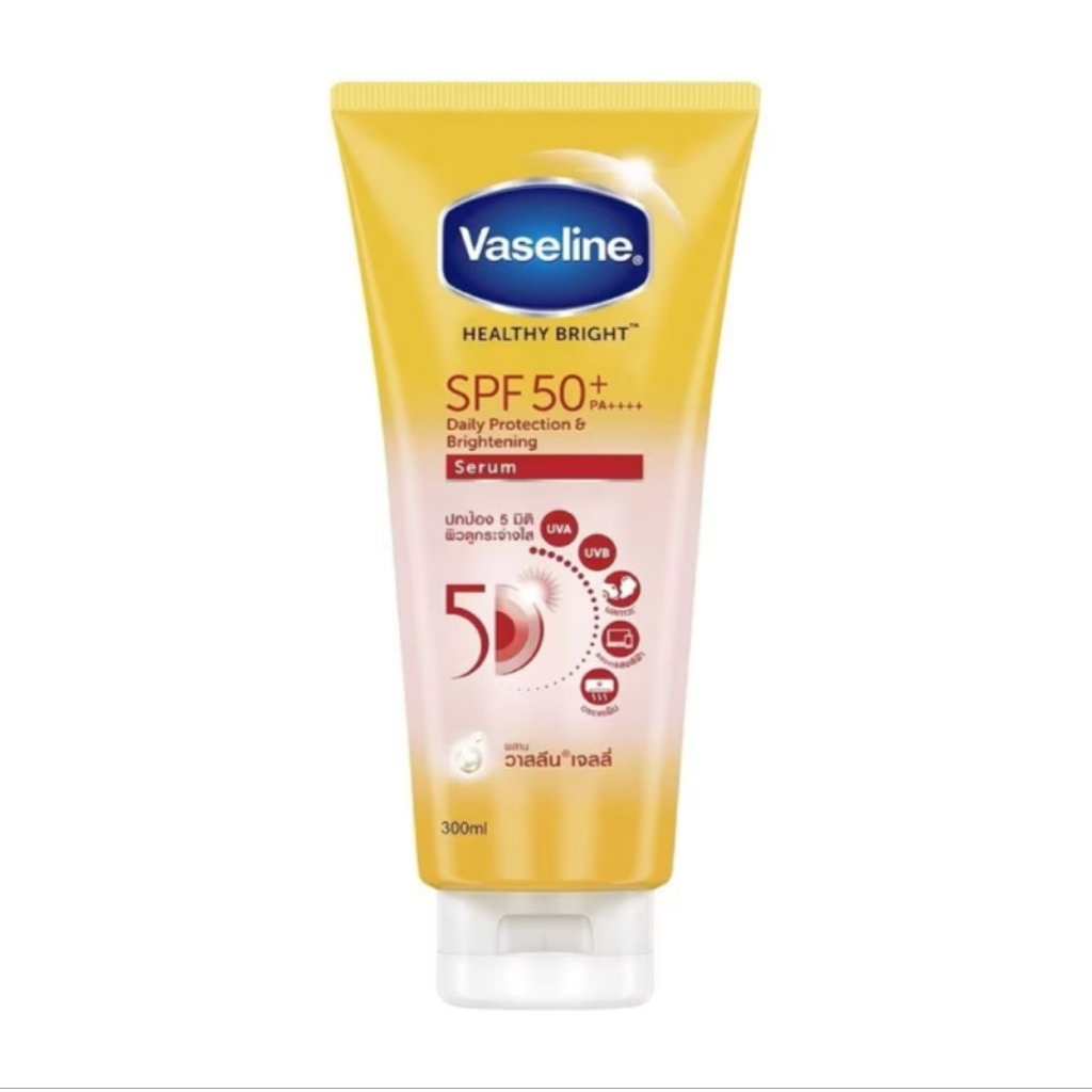 Vaseline Vaseline Healthy Bright Daily Protection Brightening Serum SPF50+ PA++++ โลชั่น 300 มล.