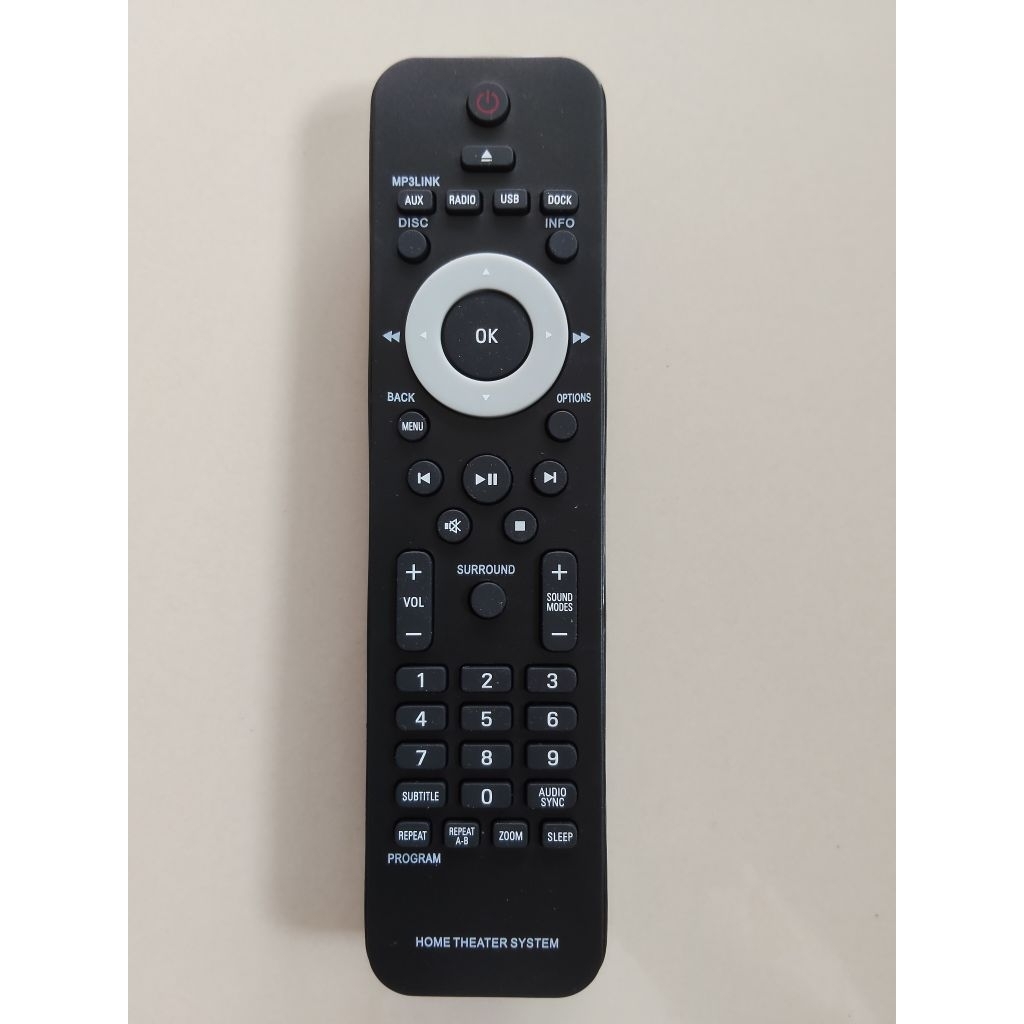 รีโมทPhilips DVD Home Theater ใช้กับเครื่องเล่นดีวีดีของฟิลิปโฮมเธียร์เตอร์