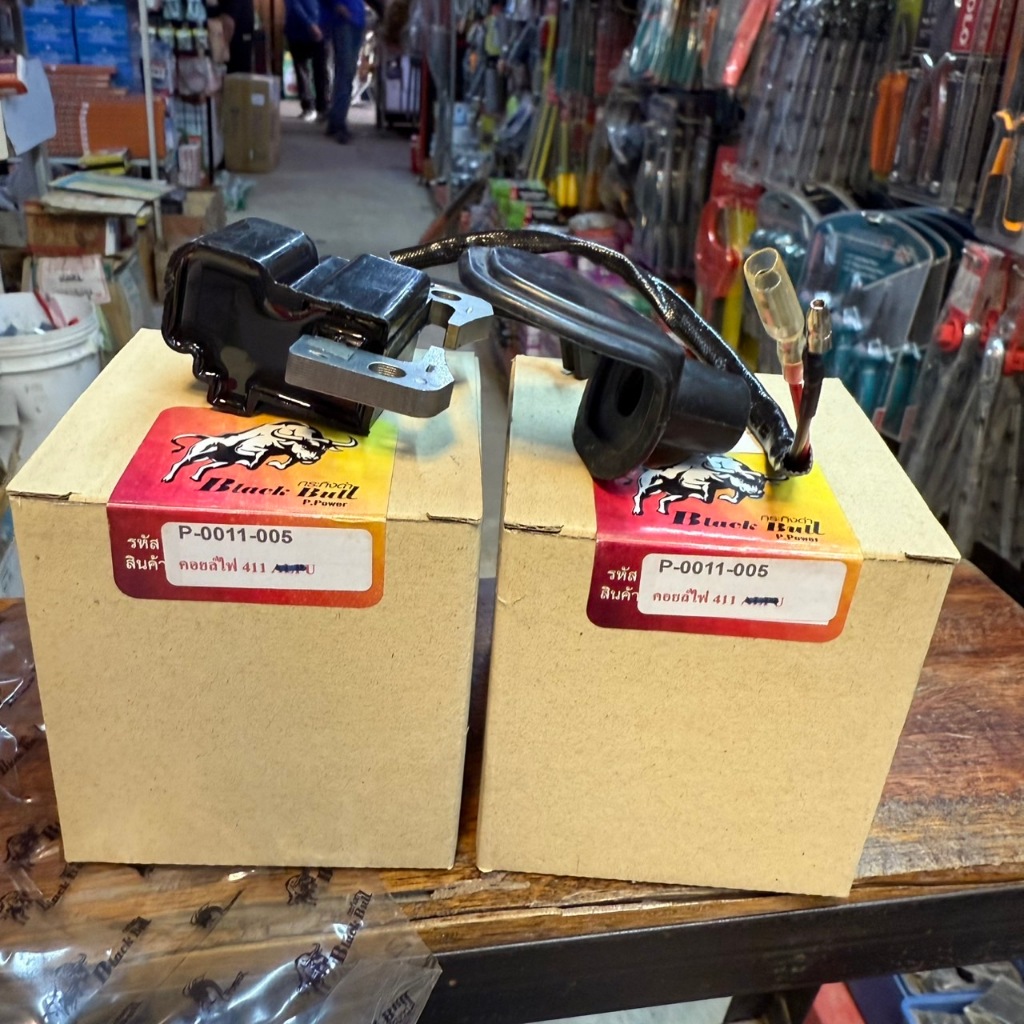 BLACKBULL กระทิงดำแท้ คอยล์ไฟ เครื่องตัดหญ้า 411 NB411 รูปที่ 2
