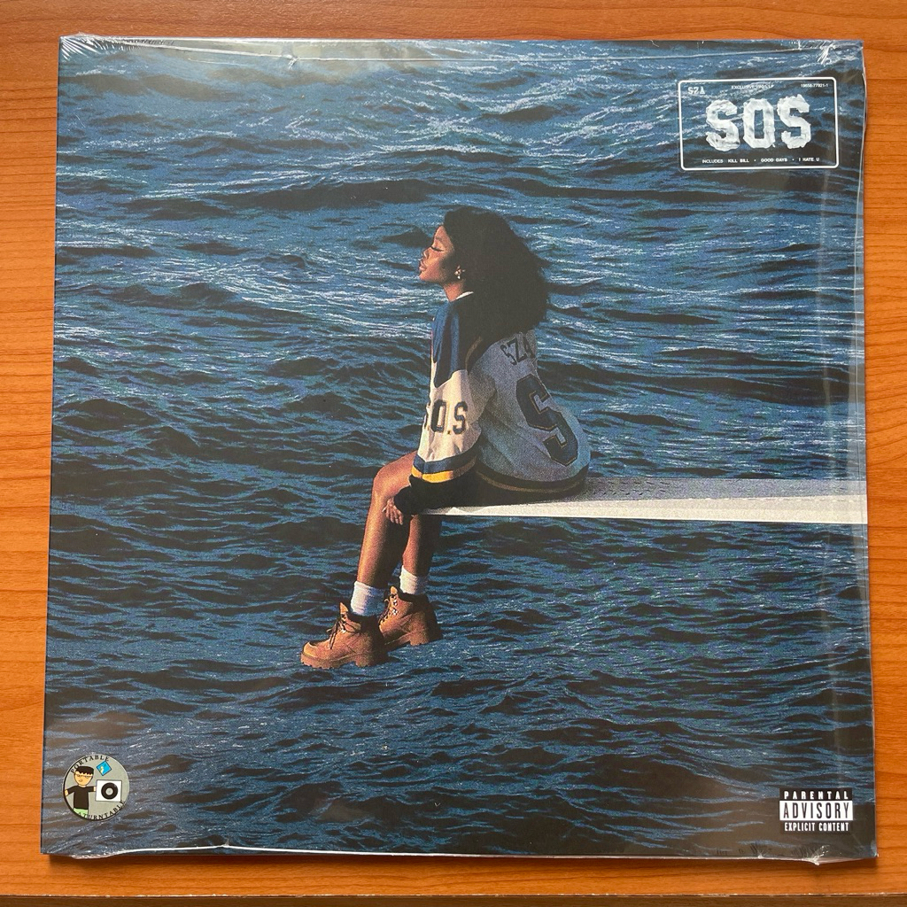 (พร้อมส่ง) แผ่นเสียง SZA  SOS,  2 x Vinyl, LP, Album, EU มือหนึ่ง ซีล