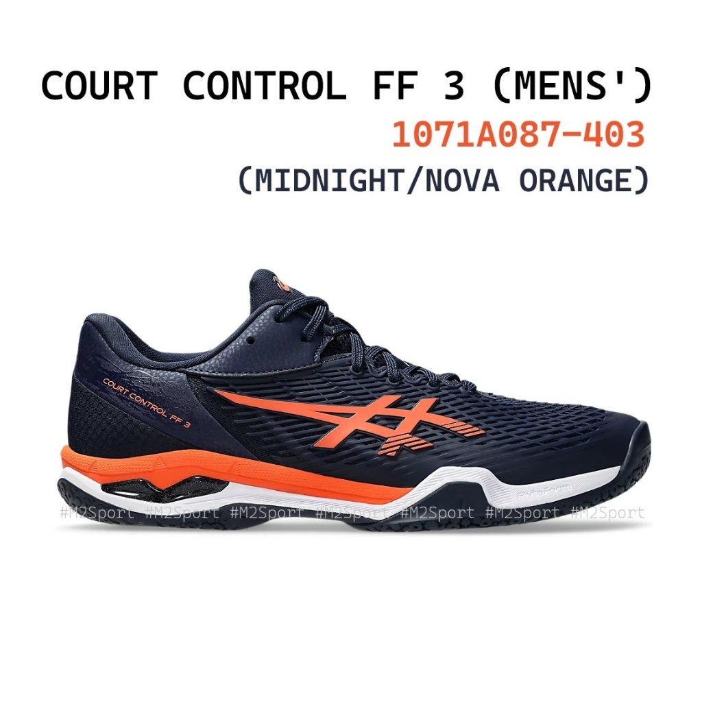 (พร้อมส่ง) รองเท้าแบดมินตันผู้ชาย ASICS COURT CONTROL FF 3
