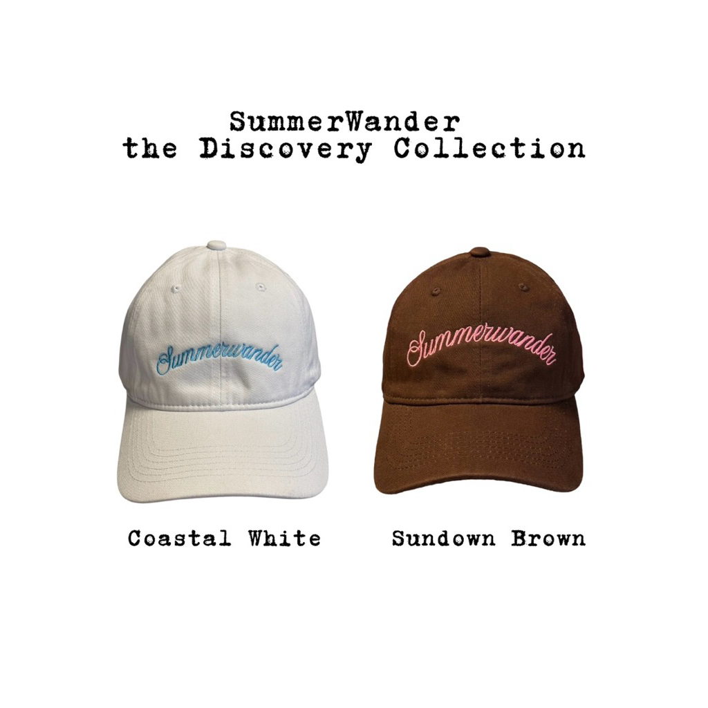 หมวกแก๊ป SummerWander the Discovery หมวกแก๊ปสีน้ำตาล