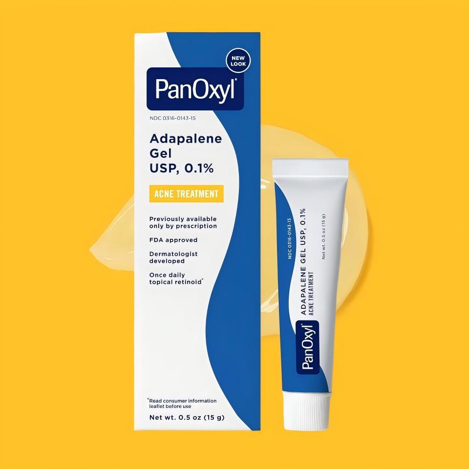 PanOxyl Adapalene Gel USP, 0.1%, Acne Treatment (15 g) Retinoid Gel Acne Treatment