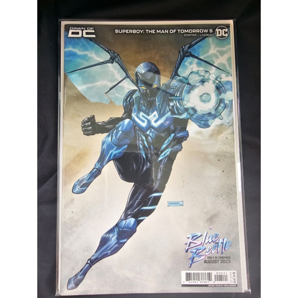 Superboy: The Man of Tomorrow #5 (Blue Beetle Movie Variant Cover)