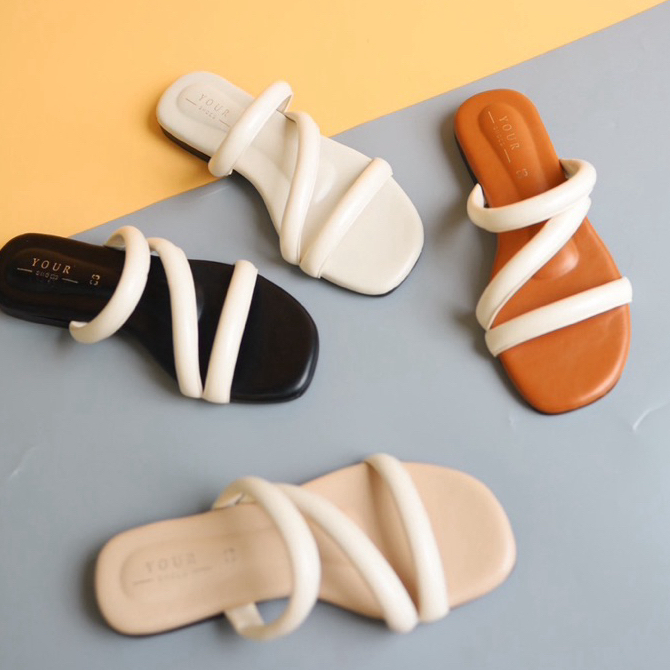 YOURSHOES U40 / รองเท้าแตะสุขภาพ รองเท้าแตะสวม รองเท้าแตะสายคาด