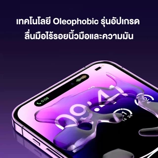 ฟิล์มกระจก เต็มจอ สำหรับ iPhone กันมองกันเสือก PVT รุ่น 16 16PRO 11 15 14 Pro Max 13 Pro Max 12 ProMax 7 8 Plus XR XS