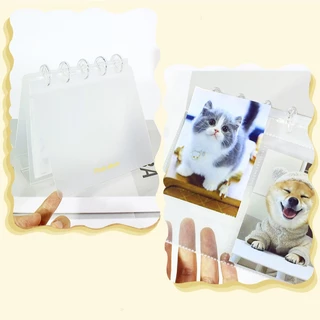 อัลบั้มรูปตั้งโต๊ะ ขนาด 3",4",5",6" กรอบรูปตั้งโต๊ะ DIY อัลบั้มใส่การ์ดตั้งโต๊ะ