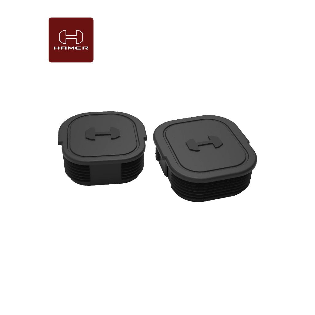 HAMER4x4 ยางครอบปิดรูคานตัวถัง คัตซี FORD RANGER chassis rubber cover ซ้าย-ขาว (ราคา/คู่)