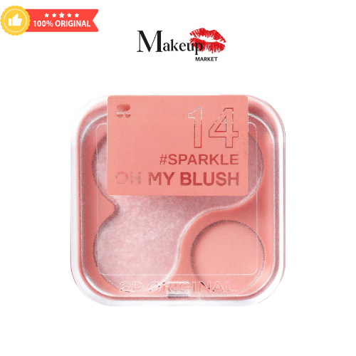 Oh My Blush 2in1 – ทูพี ออริจินอล #ไทยแบรนด์ #ถูกแท้ปลอดภัย #บลัชฝุ่น #OhMyBlush #บลัชออนไร้ฝุ่น