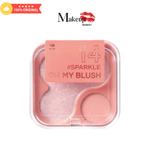 Oh My Blush 2in1 บลัชออนไร้ฝุ่น ทูพี ออริจินอล - รูปที่ 1